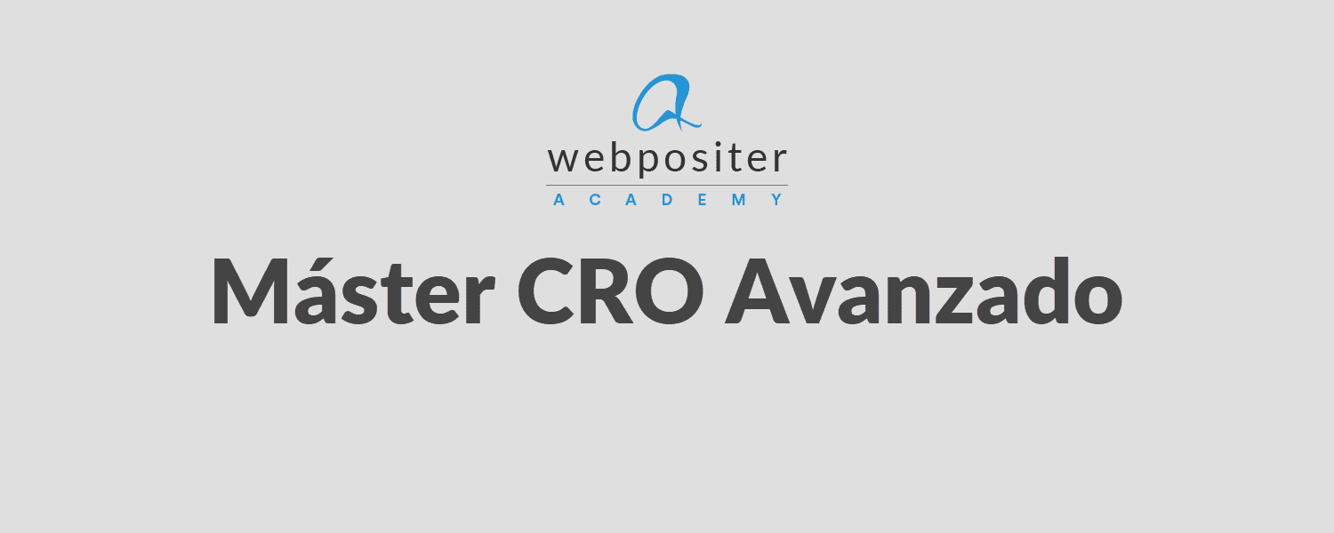 Máster CRO - Optimización de la Conversión